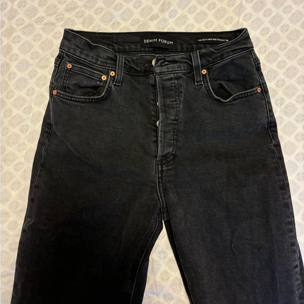 Denim Forum Arlo Black Jeans